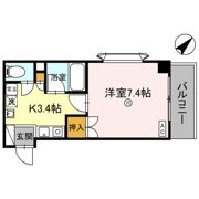 リバーハイツ光陽の間取り画像