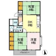セジュール花渕 Ⅰの間取り画像