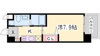 アルファレガロ甲南山手の間取り画像