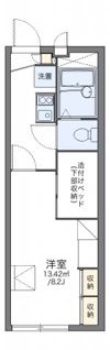 レオパレス光ヒルズの間取り画像