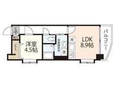 Gold Court 宝町の間取り画像