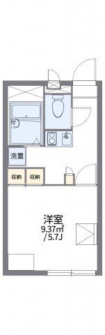 レオパレスプラムKの間取り画像