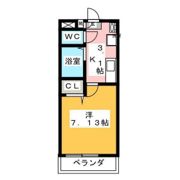 ウェーブレジデンス北長瀬の間取り画像
