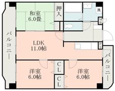 ルアールハイツの間取り画像