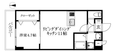 Mayfair本町PremiumIIIの間取り画像