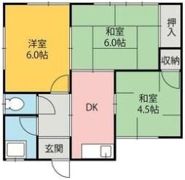 カーサカメイ昭和町の間取り画像