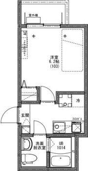 KEIAI RESIDENCE 西大宮の間取り画像