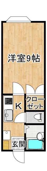ラ・トゥールサガン B棟の間取り画像