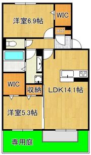 ソレールヴィラ・クレストの間取り画像
