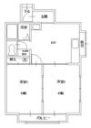 ハッピーハイツ1号棟の間取り画像