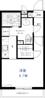 リブリ・パリス原木の間取り画像
