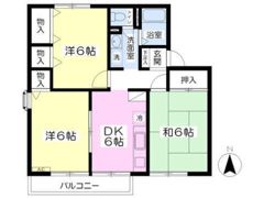 セジュールフジAの間取り画像