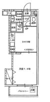 ピュアベルデ医大南の間取り画像