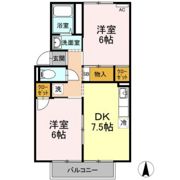 カーディナル辰巳 A棟の間取り画像