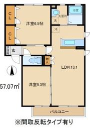 プレジールシャトーの間取り画像