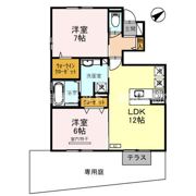 ベルジュウィットの間取り画像