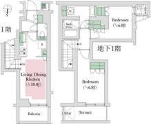 オープンレジデンス祐天寺の間取り画像