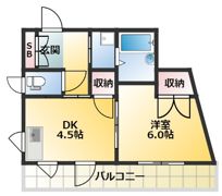 ウィング赤羽の間取り画像