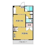 コーポカサブランカの間取り画像
