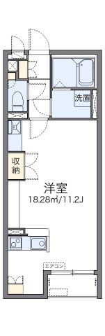レオネクストオールリバーの間取り画像