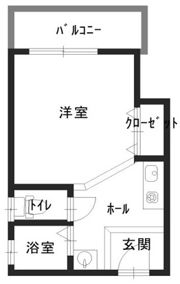 サンメゾンⅦの間取り画像