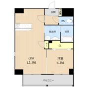 LIBTH熊本駅西の間取り画像