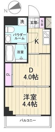AZEST上板橋Ⅲの間取り画像
