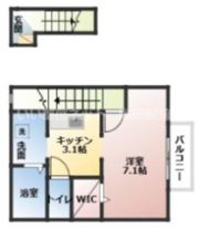 クローバーヒルズの間取り画像