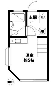 ビーンズ国立の間取り画像