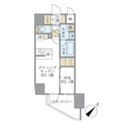 アジールコート町屋の間取り画像