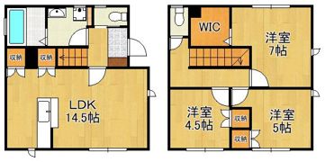 フォレストヒルズの間取り画像