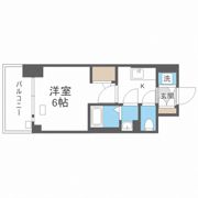 エスリード難波ザ・アークの間取り画像