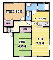 ラフィーネの間取り画像