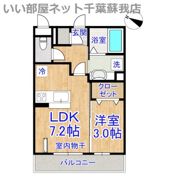 エヴァーラスティング千葉の間取り画像