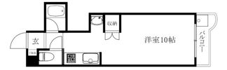 シャトルハイツの間取り画像