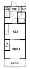 あぷと大正坂の間取り画像
