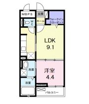 グリーン ガーデンの間取り画像