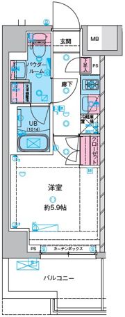 GENOVIA川口元郷の間取り画像