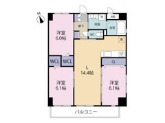 CENTER MARK IBORIの間取り画像