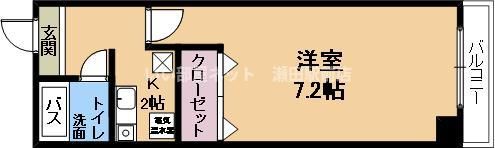 T・Oコーポ石山の間取り画像