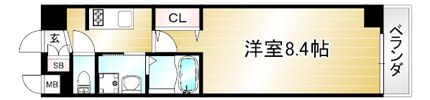 エスカーサ京都西陣の間取り画像