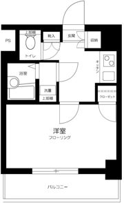 スカイコート神田第3の間取り画像