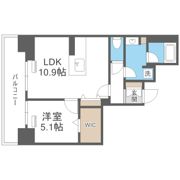 LAZO内久宝寺の間取り画像