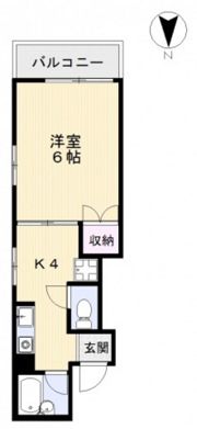 村岡ビルの間取り画像