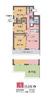 メゾン ド 華の杜の間取り画像