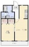 ラフォーレ中里の間取り画像