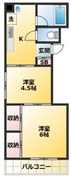 サンハイツの間取り画像