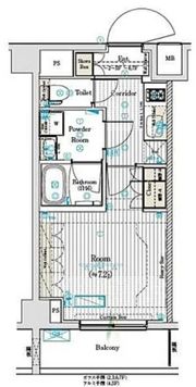 ブライズフォルム墨田の間取り画像