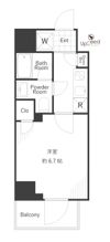 LEXE横濱関内の間取り画像
