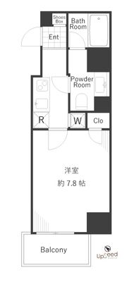 LEXE横濱関内の間取り画像
